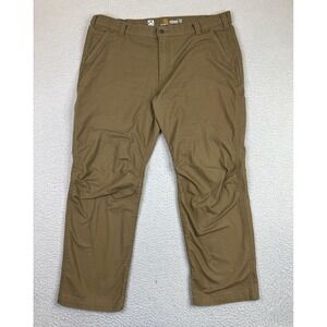 Carhartt Full Swing Pants Mens 42x30 Brown Water Repellent Cryder‎ Work Pant